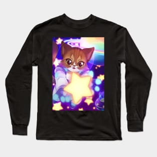 Space Cat Long Sleeve T-Shirt